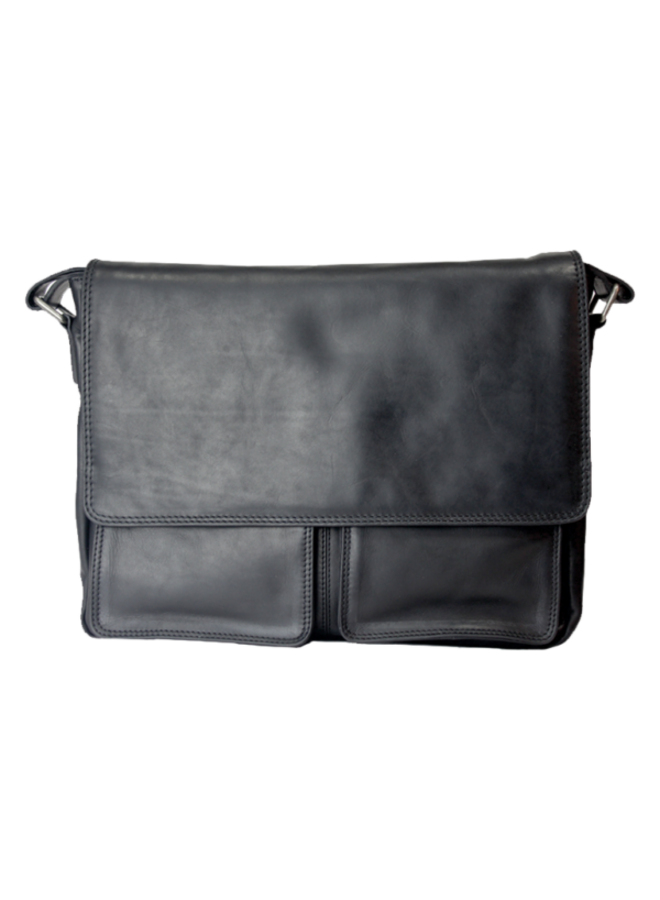 Leather messenger Bag 188009
