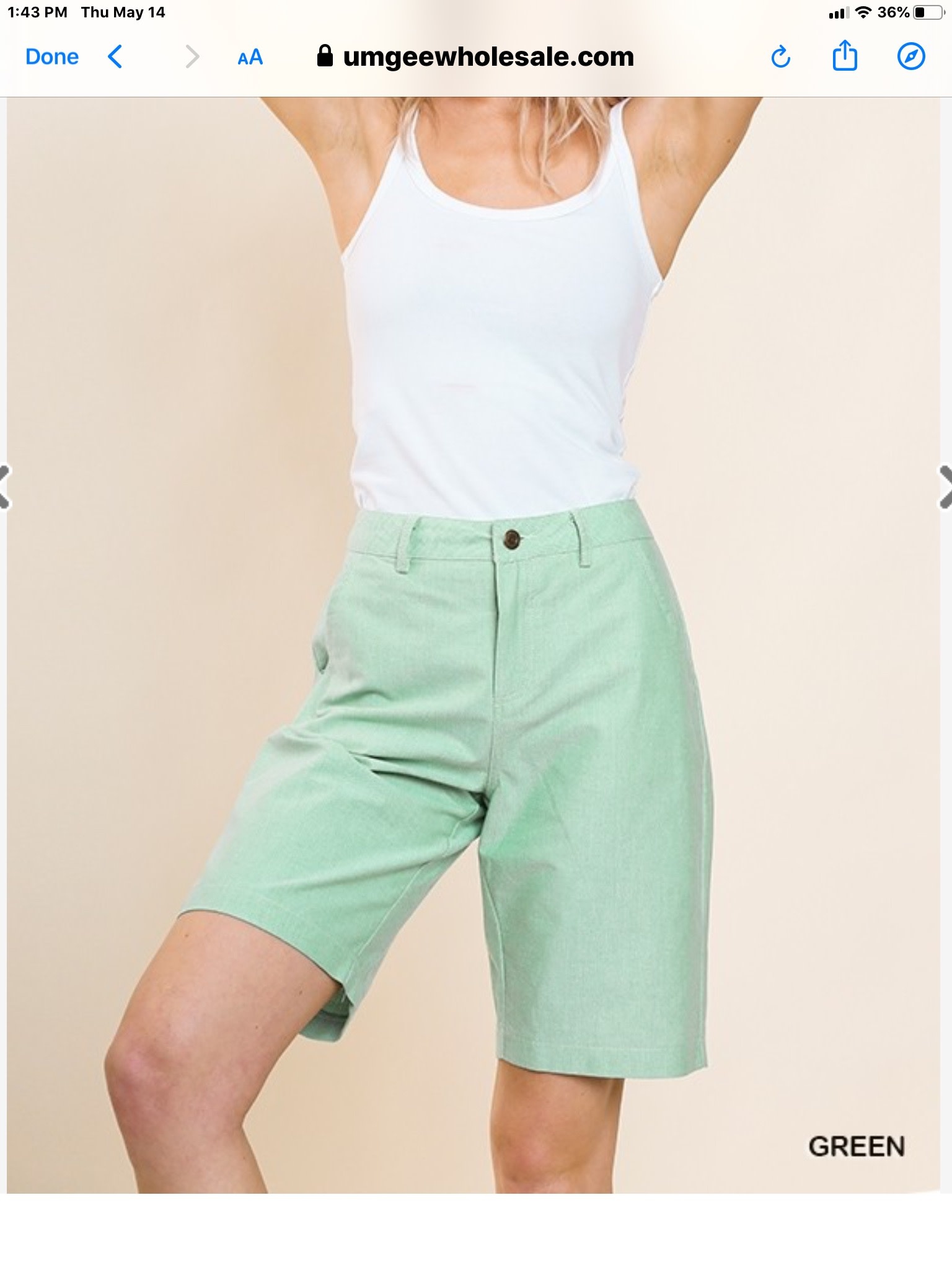 womens high waisted bermuda shorts