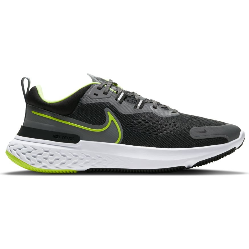nike react miler black yellow