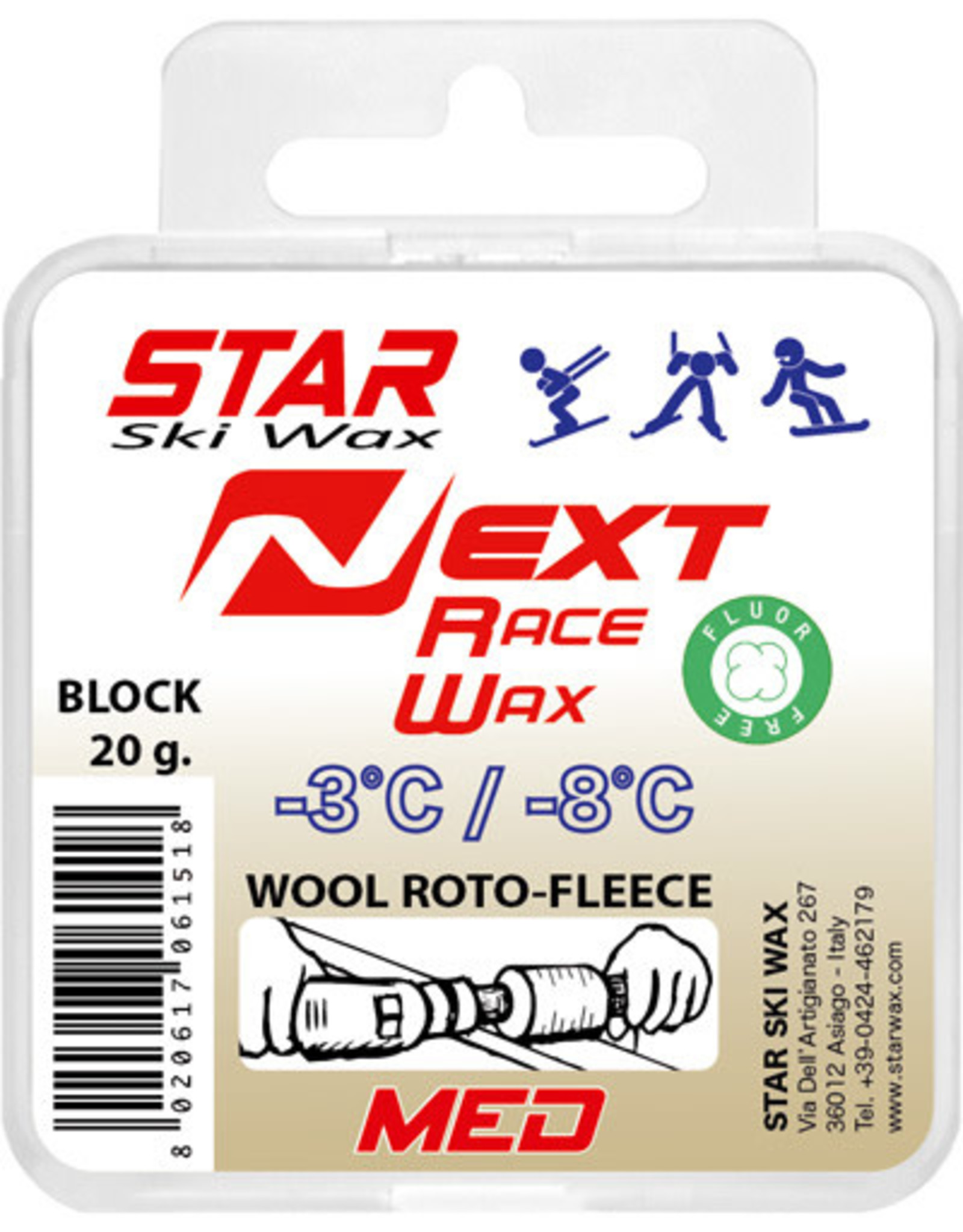 Star Star NEXT Med Racing Block