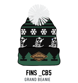 Finn Sisu Green/Black Custom Beanie Hat