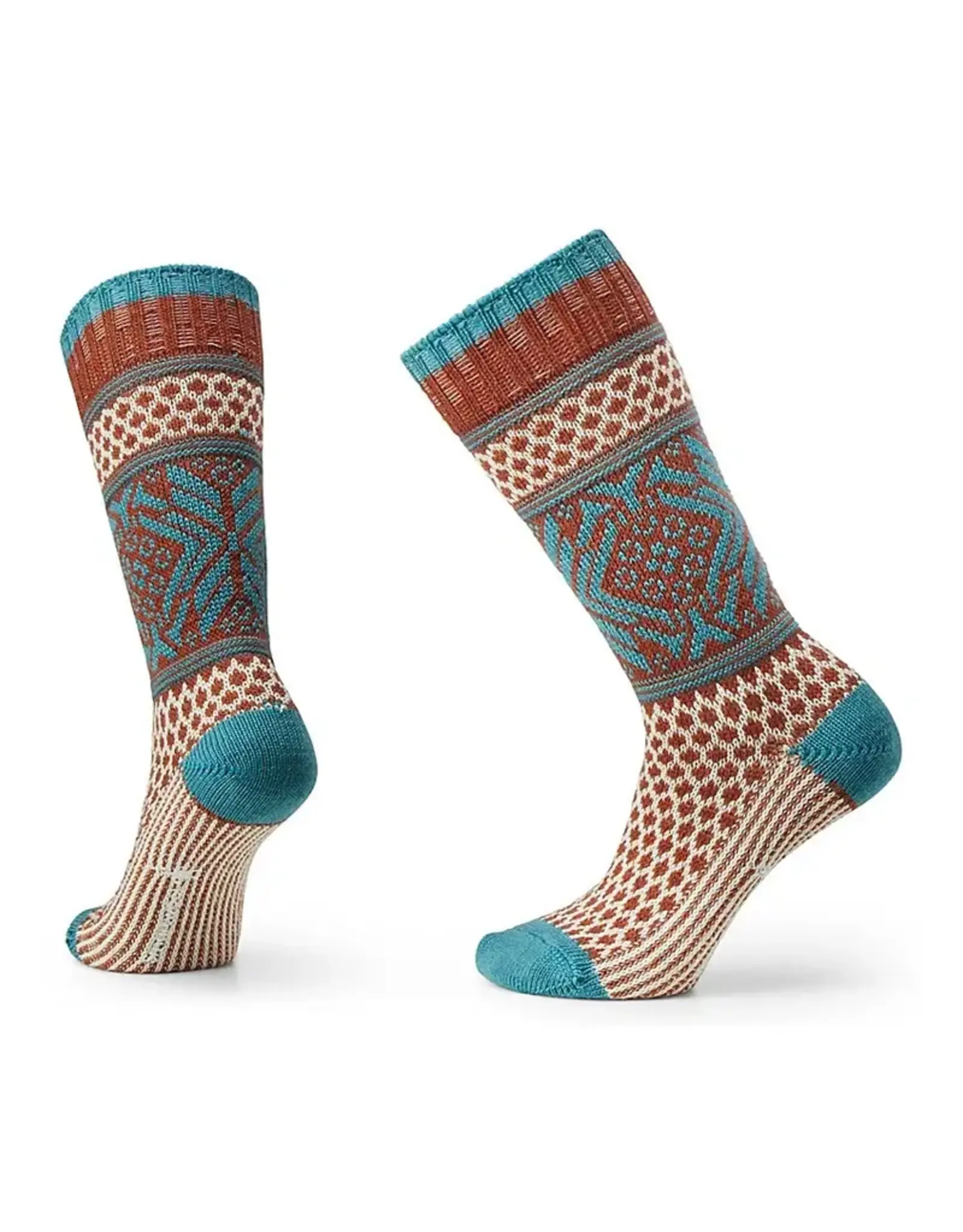 Smartwool Smartwool Everyday Popcorn Snowflake Pattern Crew Socks
