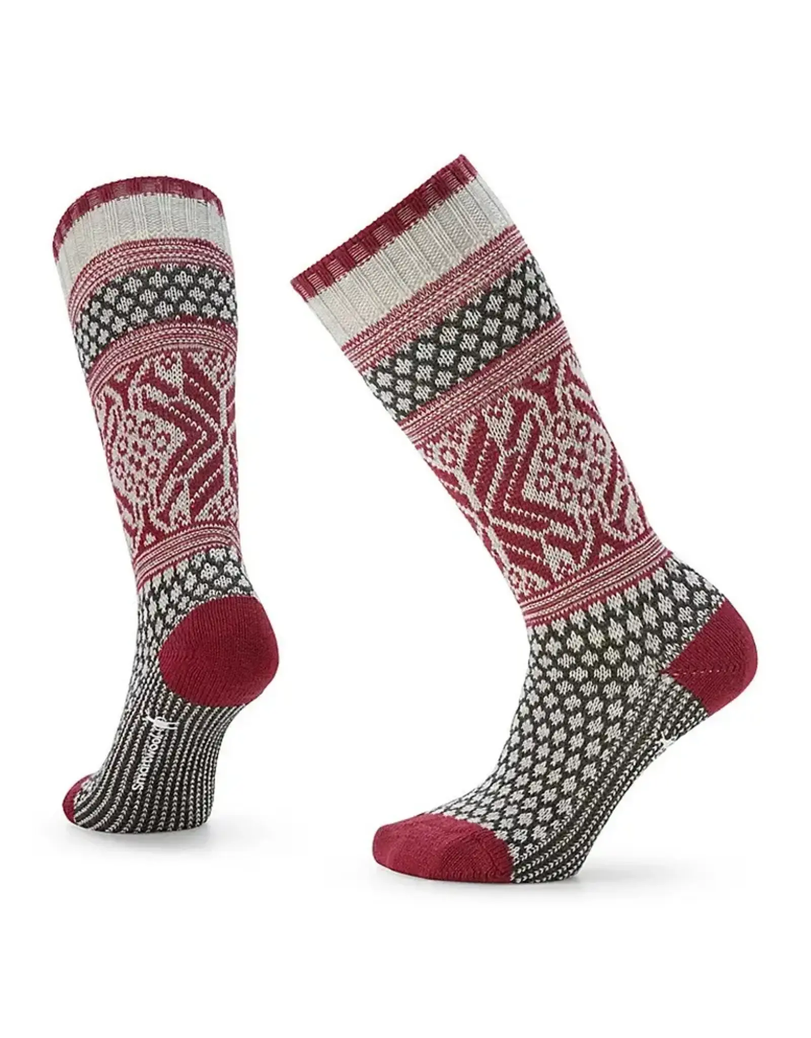 Smartwool Smartwool Everyday Popcorn Snowflake Pattern Crew Socks