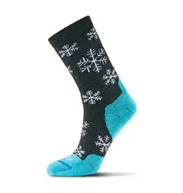 FITS FITS Medium Hiker (Snowflake) Crew Sock