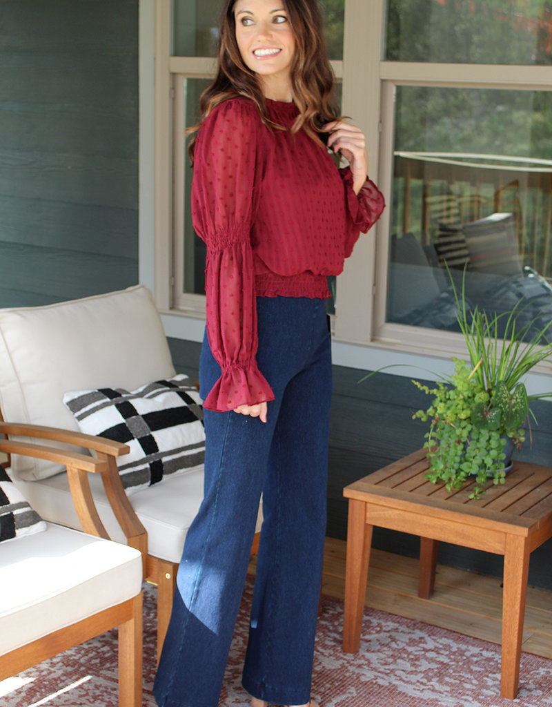 lysse denim trouser