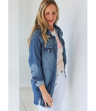 EASY DENIM SHACKET - Dear Prudence