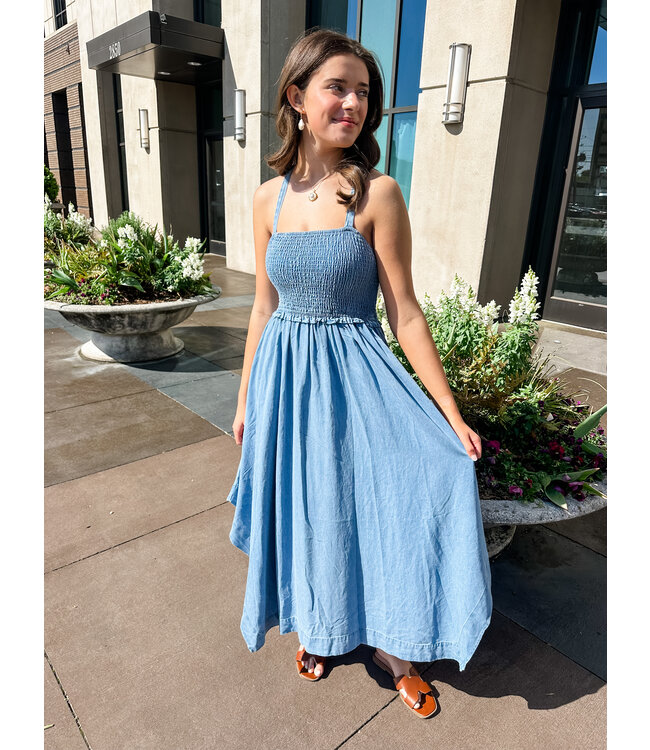 BODI DENIM DRESS