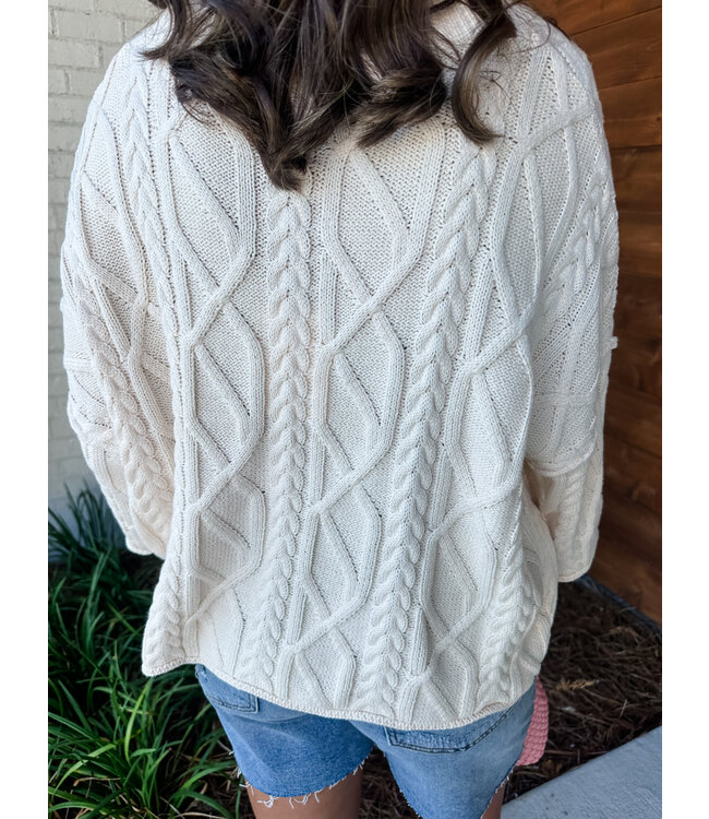 MORA CABLE SWEATER