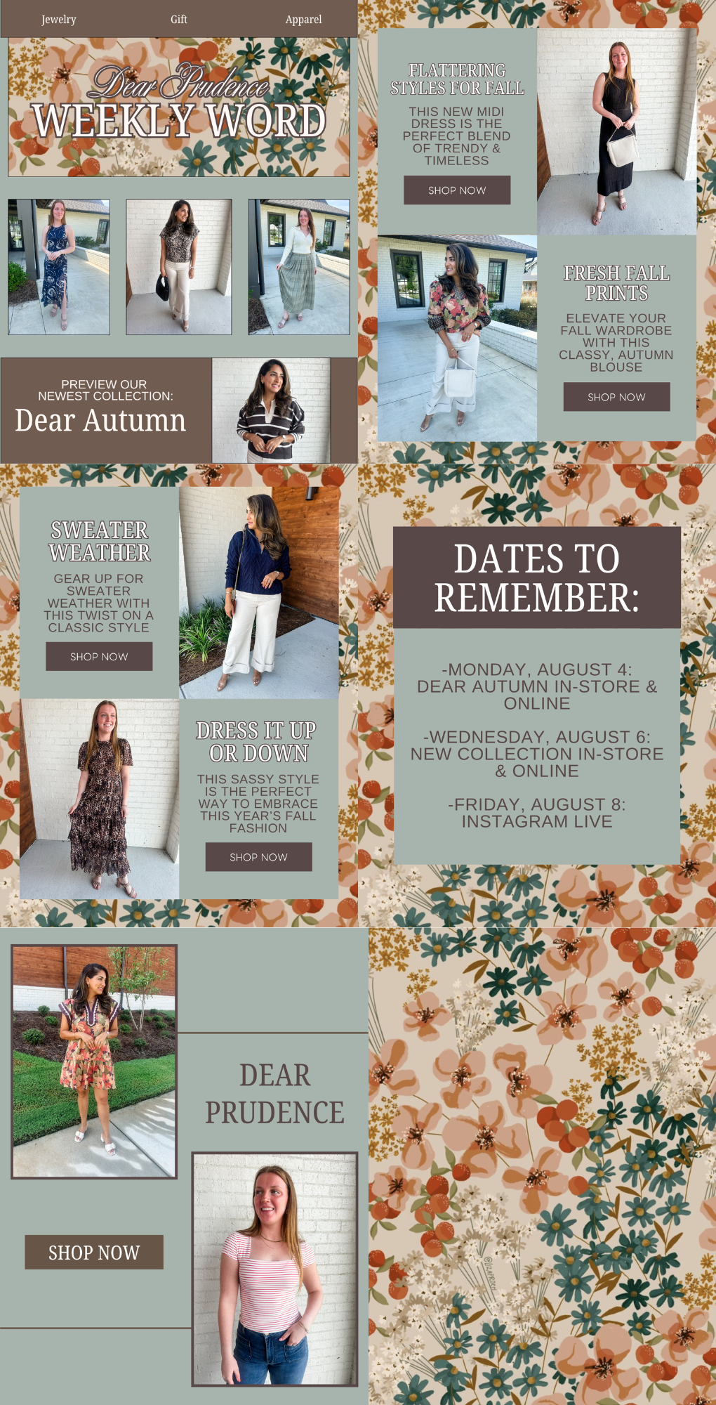 Weekly Word: DEAR AUTUMN