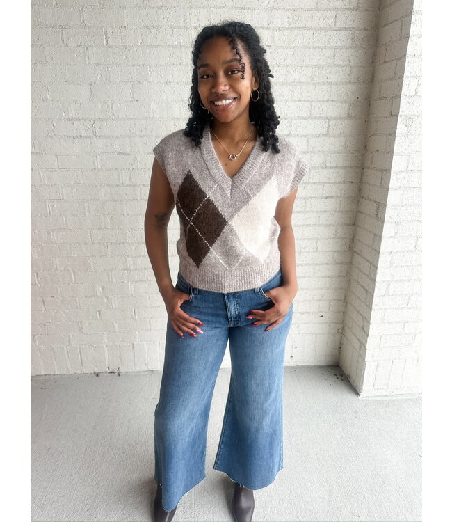 ALY ARGYLE VEST
