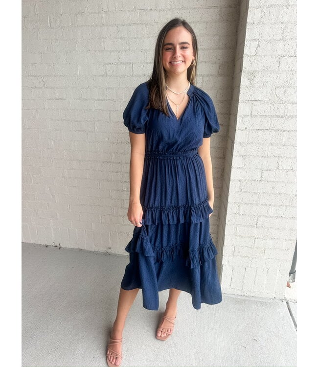 DRU RUFFLE DRESS
