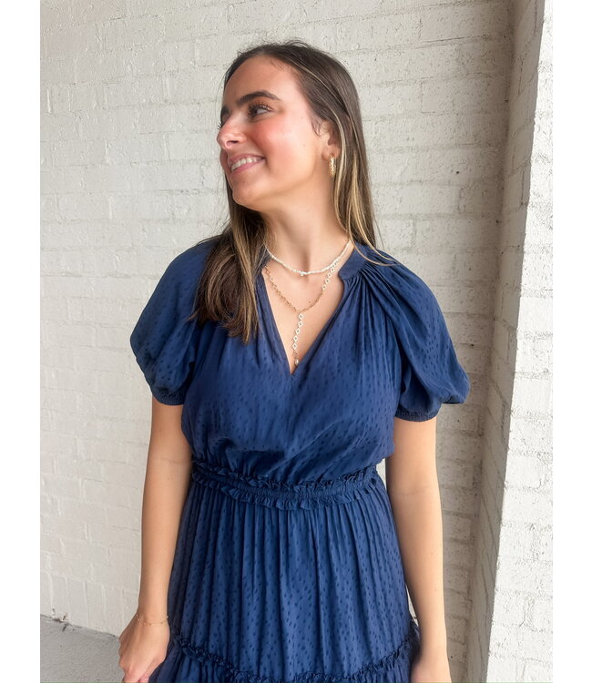 DRU RUFFLE DRESS