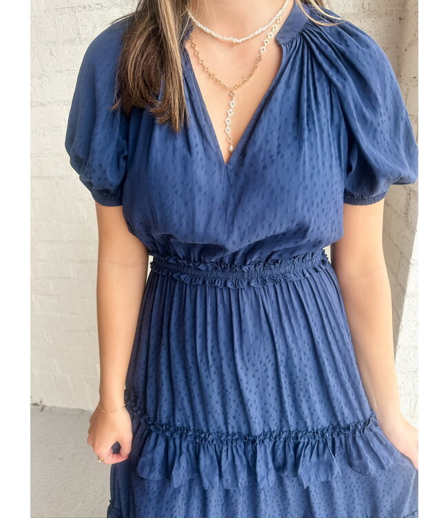 DRU RUFFLE DRESS