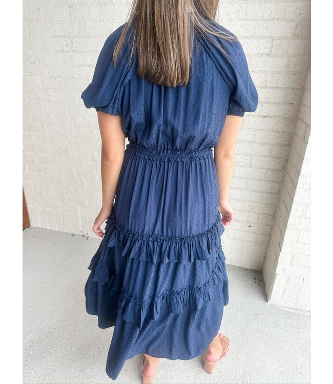 DRU RUFFLE DRESS
