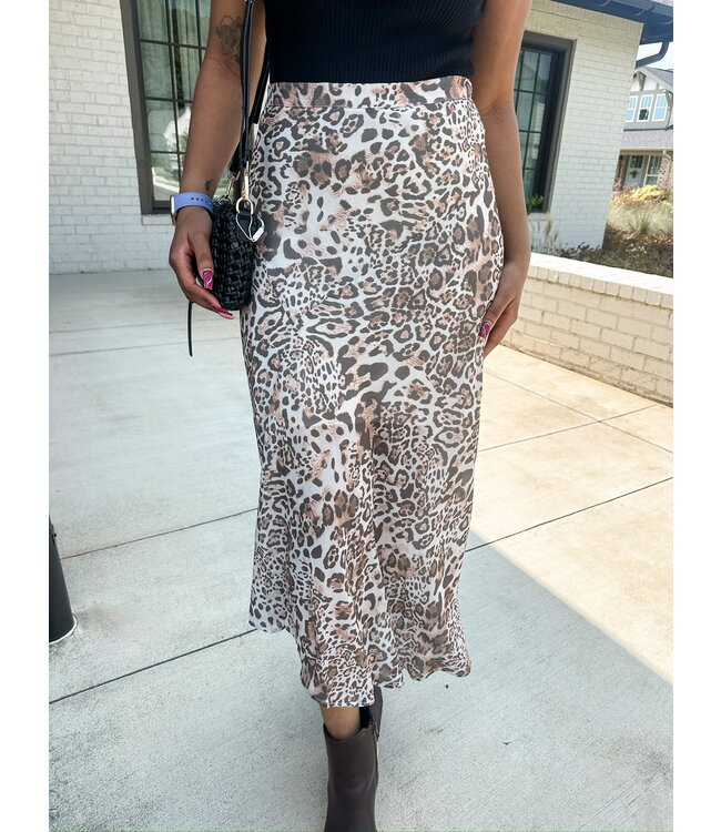SOFIE LEOPARD SKIRT