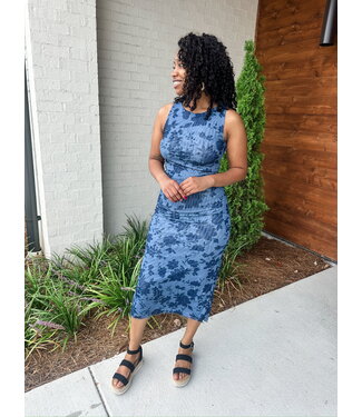 MIDNIGHT BLOOM DRESS