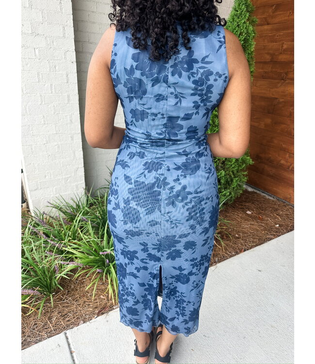 MIDNIGHT BLOOM DRESS