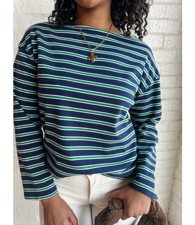 BILLY BOAT NECK TOP