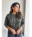 LEOPARD JAQUARD SWEATER