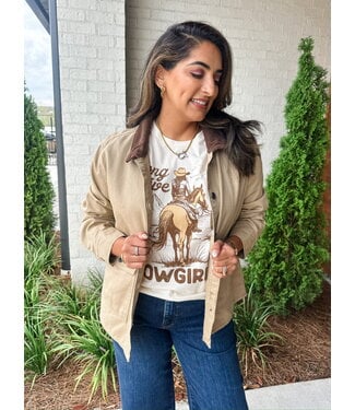 CORD COLLAR JACKET