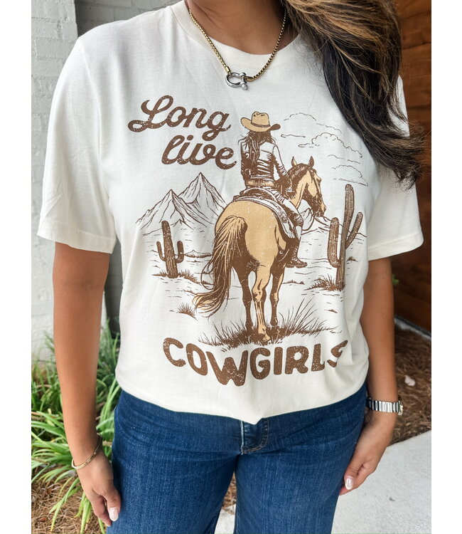 LONG LIVE COWGIRL TEE