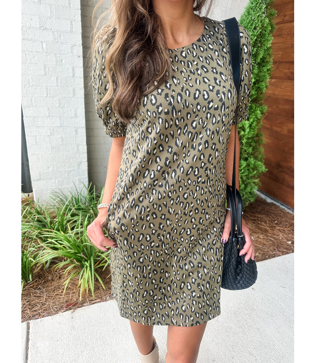 OLIVER LEOPARD DRESS