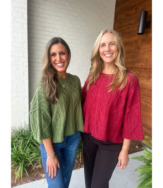 MORA CABLE SWEATER
