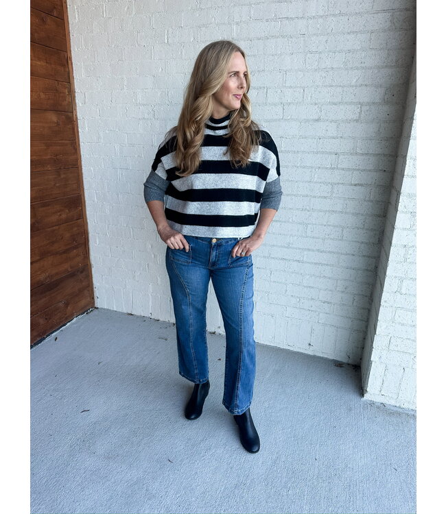 LONDON STRIPE SWEATER