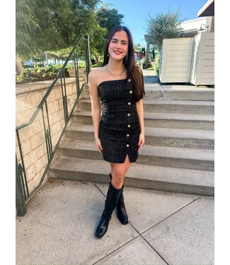 TWEED MINI DRESS