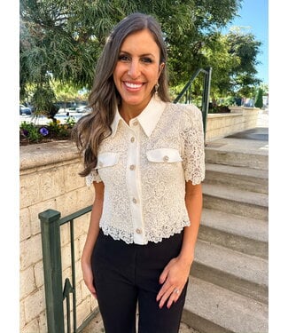 PUFF PEARL BLOUSE