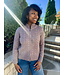 CABLE ZIP SWEATER