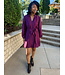 GODET DRESS