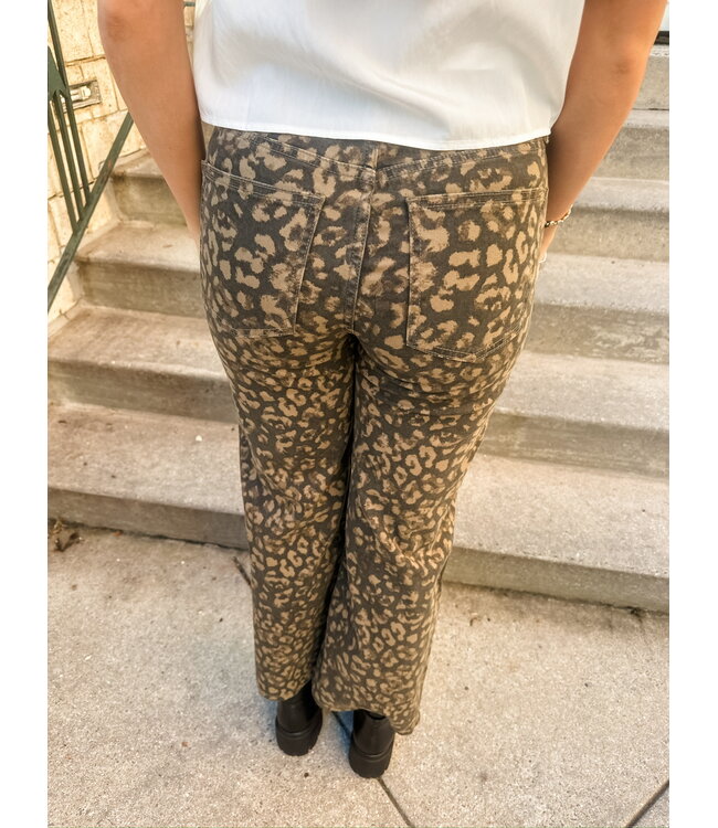 MEG LEOPARD DENIM