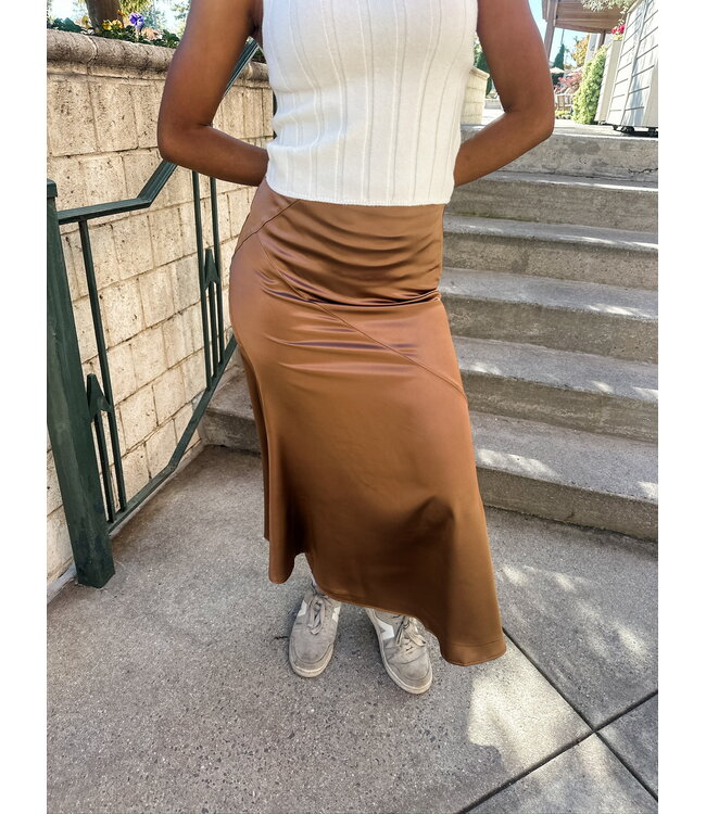 CAREN SILK SKIRT