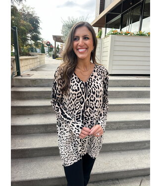 MILLY LEOPARD TOP