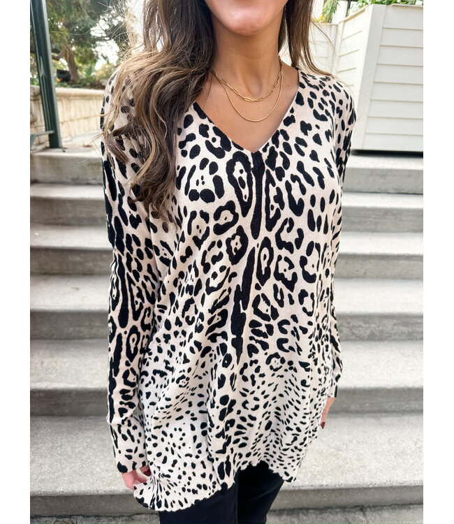 MILLY LEOPARD TOP