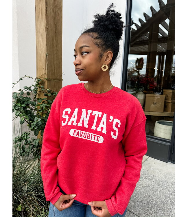 SANTAS FAVORITE SWEATSHIRT