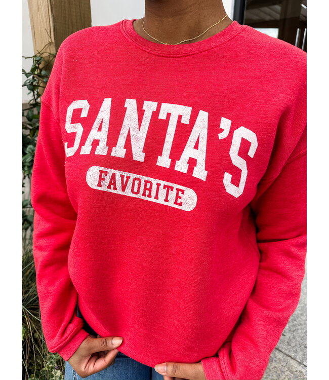 SANTAS FAVORITE SWEATSHIRT