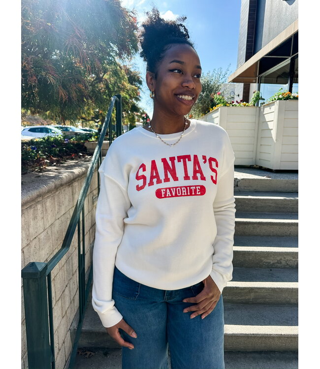 SANTAS FAVORITE SWEATSHIRT