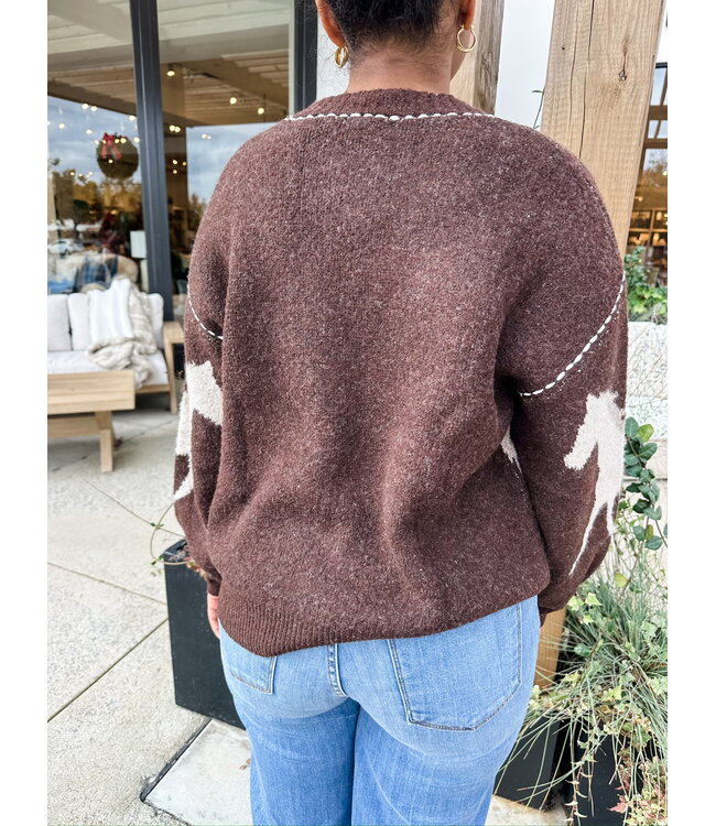 HORSE OF COURSE SWEATER