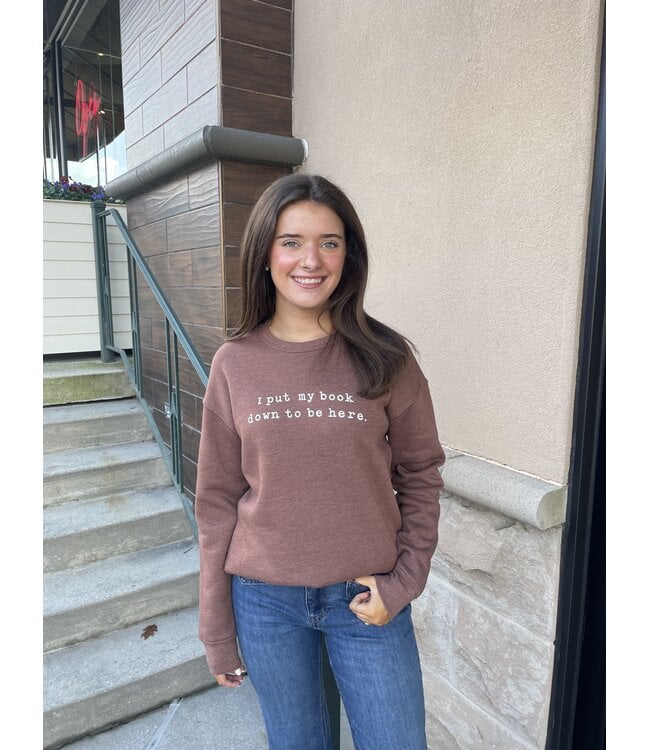 BOOKDOWN SWEATSHIRT