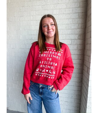 FILTHY ANIMAL SWEATSHIRT