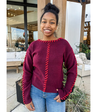 WHIP STITCH SWEATER