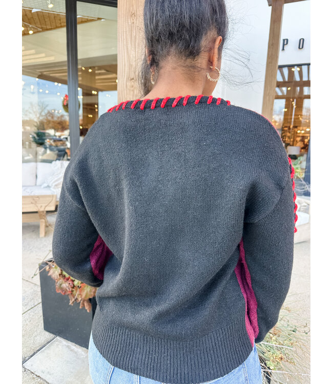 WHIP STITCH SWEATER