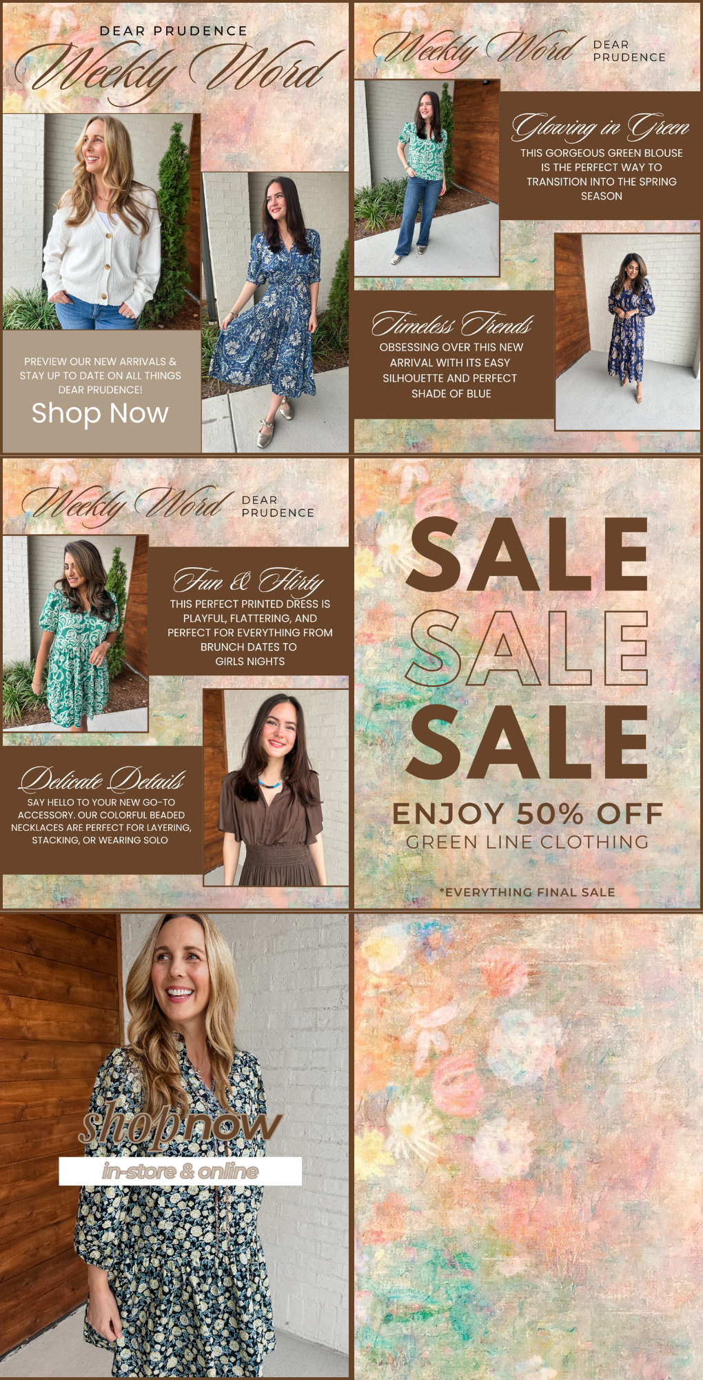 Weekly Word: PREVIEW OUR NEW ARRIVALS