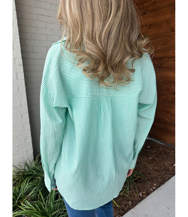 CLASSIC STRIPE BLOUSE