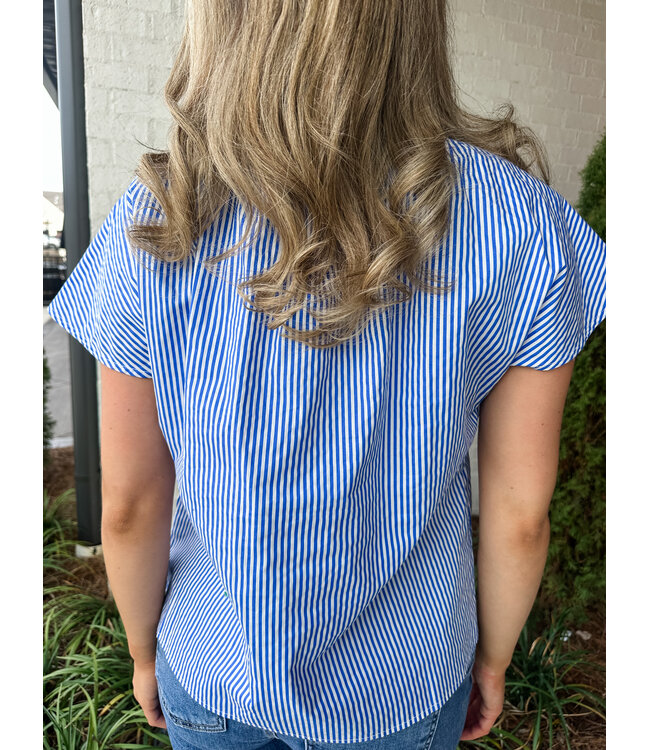 SHERAH STRIPE BLOUSE