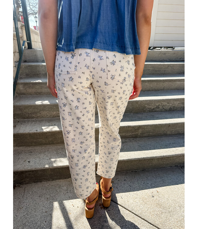 FLORAL JEAN