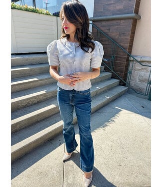 SKYLER STRIPE BLOUSE