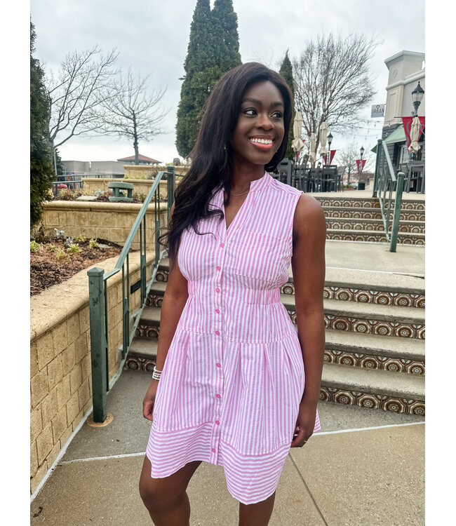 DALIA STRIPE DRESS